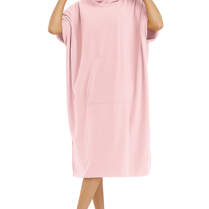 Poncho toalla gruesa de secado rápido