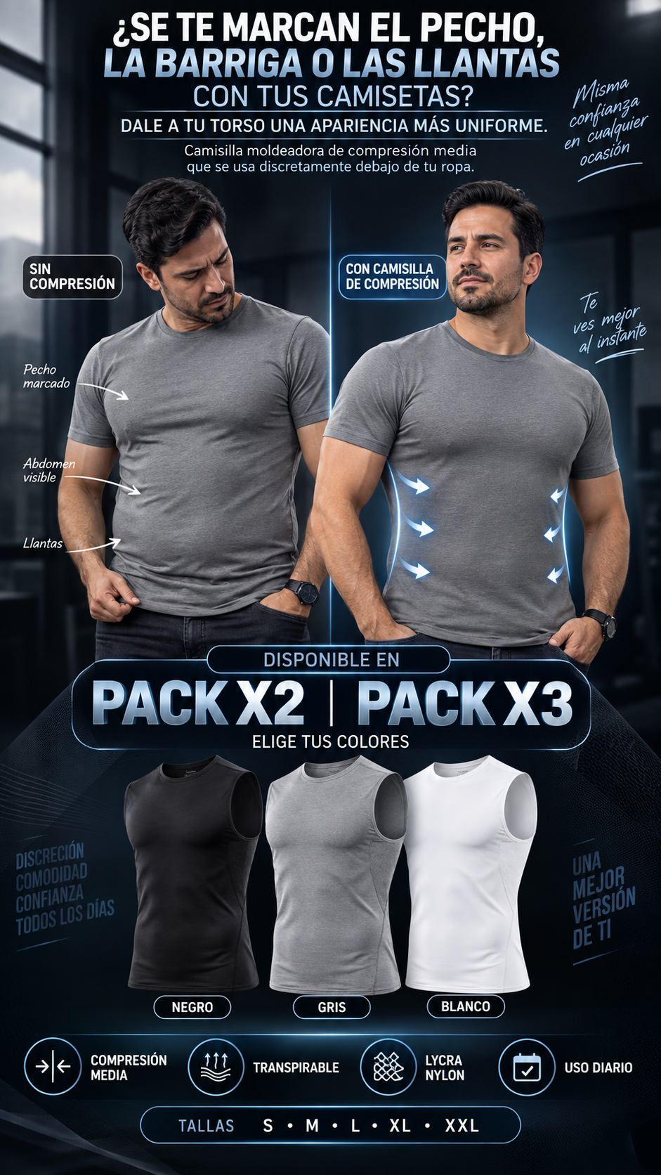 Camisilla de Compresion