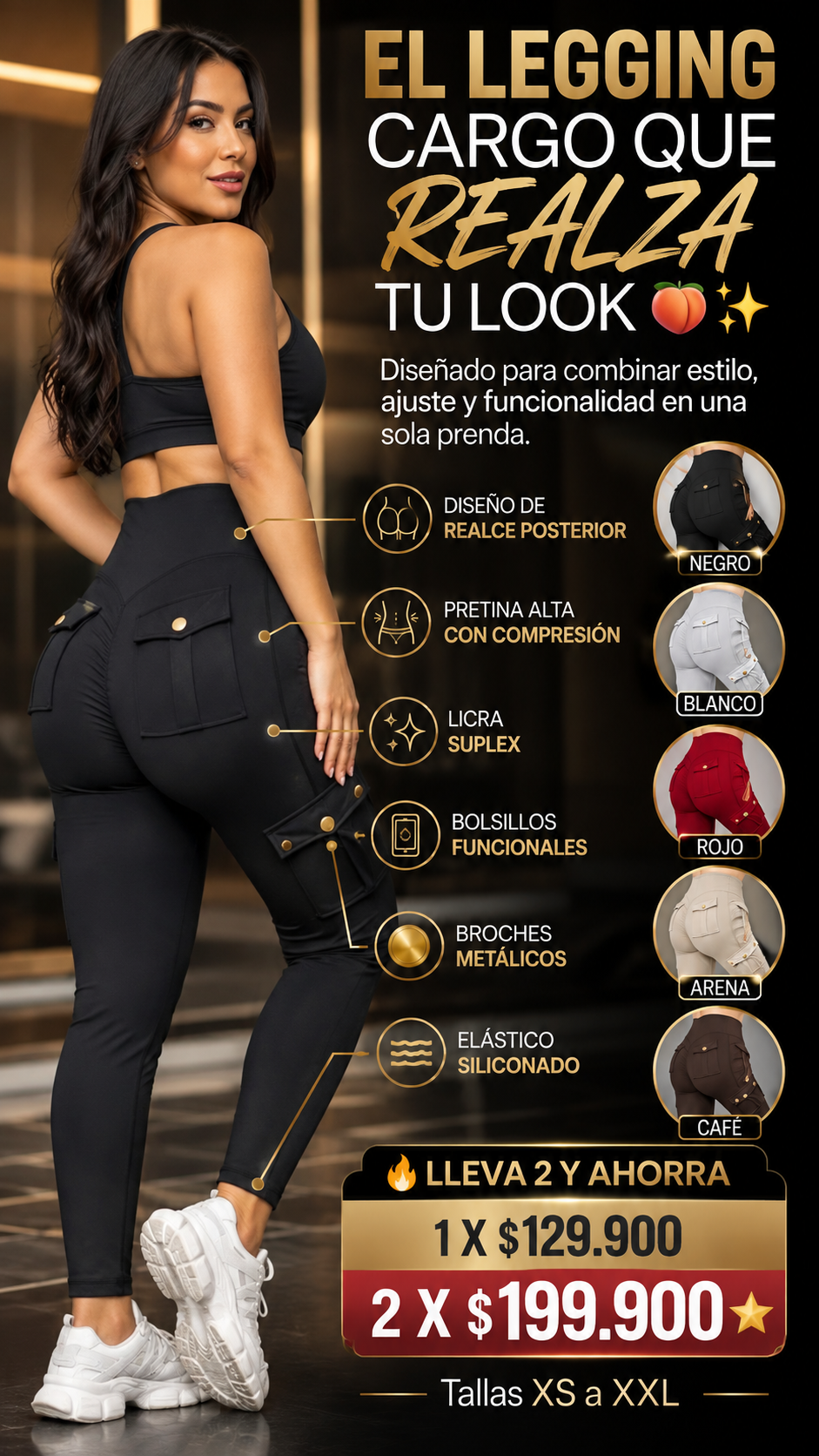 Leggins Cargo