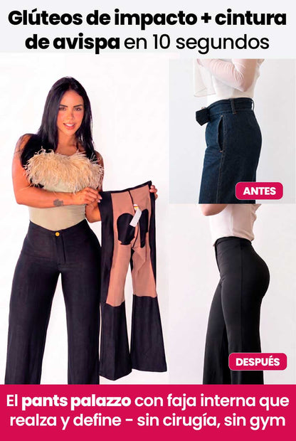 Pants Palazzo Bota Ancha