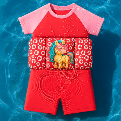 ✨ El traje de baño flotador que protege y enseña a nadar a tu hijo